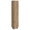 vidaXL Cabinet Set 2 pcs Artisan Oak Engineered Wood