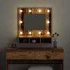 vidaXL Mirror Cabinet Old wood 60 x 31.5 x 62 cm Engineered Wood