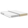 vidaXL Bed Mattress with Mattress Sage 180 x 200 cm Fabric