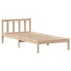 vidaXL Bed Frame without Mattress 100x200 cm Solid Wood Pine
