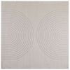 vidaXL Area Rugs Square Cream 120 x 120 cm