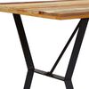 vidaXL Dining Table 140x80x76 cm Solid Reclaimed Wood