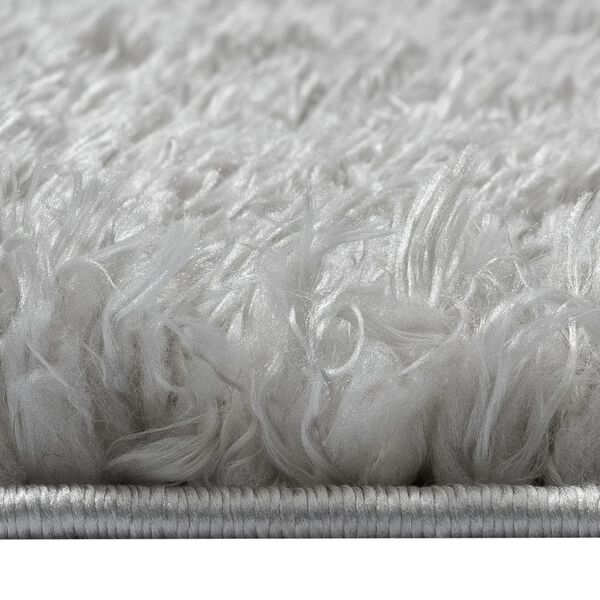 vidaXL High Pile Shaggy Rug Grey 100x200 cm 50 mm