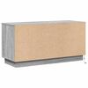 vidaXL TV Cabinet Grey Sonoma 100 x 38 x 49 cm Engineered Wood