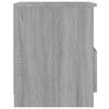 vidaXL Bedside Cabinets 2 pcs Grey Sonoma 40x40x50 cm Engineered Wood