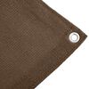 vidaXL Tent Carpet 200x200 cm Brown