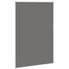 vidaXL Roller Blind Blackout Grey 110x130 cm Fabric Width 105.7 cm Polyester