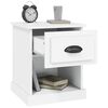 vidaXL Bedside Cabinets 2 pcs White 39x39x47.5 cm Engineered Wood