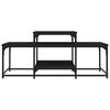 vidaXL Coffee Table Black 102x60x45 cm Engineered Wood