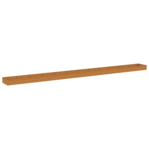 vidaXL Garden Raised Bed 1150x100x36 cm Corten Steel