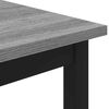 vidaXL Coffee Table Grey Sonoma 100 x 100 x 45 cm Engineered Wood