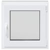 Basement Window Manual RISOR Anthracite 50 x 50 cm PVC and Glass