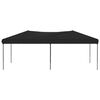 vidaXL Folding Party Tent Black 3x6 m