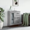 vidaXL Sideboard Grey Sonoma 69.5x34x90 cm Engineered Wood