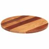 vidaXL Table Top Solid Wood Acacia Round 25-27 mm 60 cm