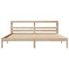 vidaXL Bed Frame without Mattress 180x200 cm Super King Solid Wood Pine