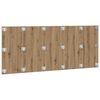 vidaXL Bed Headboard Artisan Oak 200x1.5x80 cm Engineered Wood