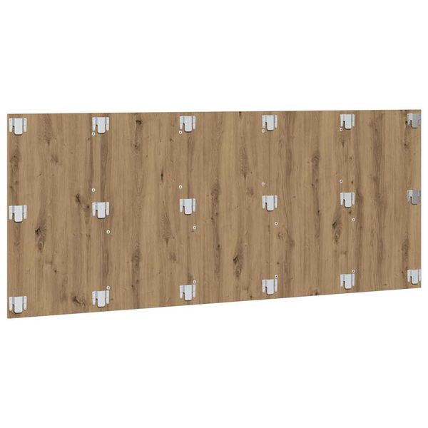 vidaXL Bed Headboard Artisan Oak 200x1.5x80 cm Engineered Wood