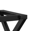 vidaXL Coffee Table Legs X-Frame 50x40x38 cm Steel