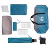 vidaXL Family Tent Dome 6-Person Blue Waterproof