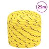 vidaXL Boat Rope Yellow 16 mm 25 m Polypropylene