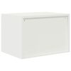 vidaXL Storage Cabinet White 60 x 40 x 40 cm Steel
