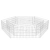 vidaXL Hexagonal Gabion Raised Bed 200x173x40 cm