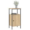 vidaXL Bedside Cabinets 2 pcs Sonoma Oak 41x31x80 cm Engineered Wood