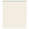 vidaXL Roller Blind Blackout Off White 135x130 cm Fabric Width 131.6 cm Polyester