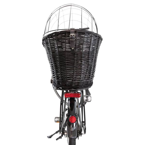 TRIXIE Rear Bicycle Basket for Pet 35x49x55 cm Black