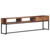 vidaXL TV Cabinet 160x30x45 cm Solid Acacia Wood