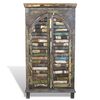 Reclaimed Wood Bookshelf Bookcase 2 Doors & 3 Shelves
