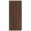 vidaXL Storage Cabinet Brown Oak 50x45x103.5 cm Engineered Wood