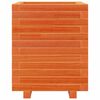vidaXL Garden Planter Wax Brown 40x40x49.5 cm Solid Wood Pine