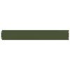 vidaXL Lawn Edgings 10 pcs Olive Green 15x103 cm Cold-rolled Steel
