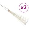 vidaXL Outdoor Christmas Firecrack Lights 2pcs Multicolour 20cm 280 LEDs