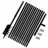 vidaXL Ground Drill with Handle 120 mm with Extension Tube 13 m Steel