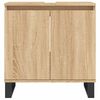 vidaXL Bathroom Cabinet Sonoma Oak 58x33x60 cm Engineered Wood