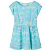 vidaXL Kids'Dress Light Aqua 116