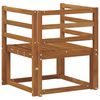 vidaXL Outdoor Sofa Solid Acacia Wood Natural