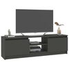 vidaXL TV Cabinet Grey 120x30x35.5 cm Engineered Wood