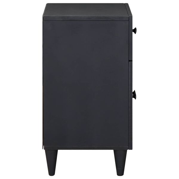 vidaXL Bedside Table Multicolour 50 x 33 x 60 cm Solid Mango Wood