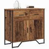 vidaXL Sideboard with Drawer Old Wood 79.5 x 35.5 x 74.5 cm