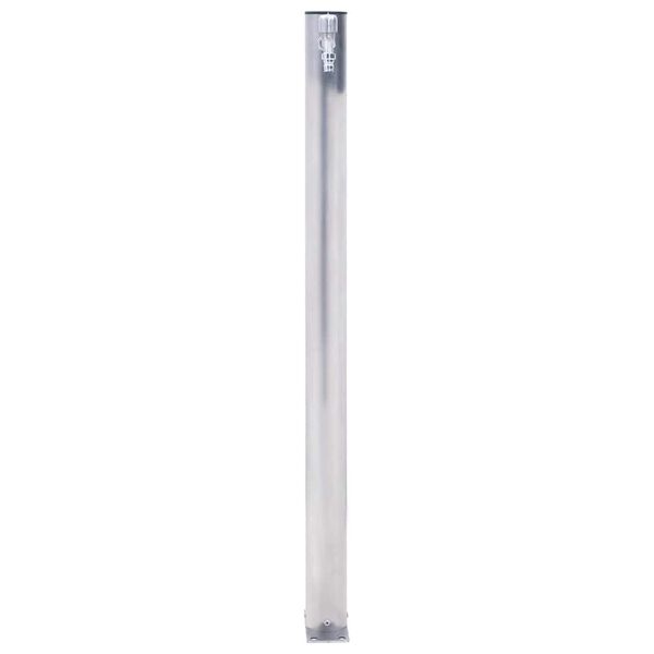 vidaXL Garden Water Column 100 cm Stainless Steel Round