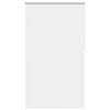 vidaXL Roller Blind Blackout White 125x210 cm Fabric Width 121.6 cm Polyester