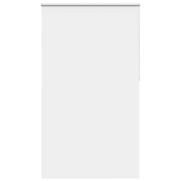 vidaXL Roller Blind Blackout White 125x210 cm Fabric Width 121.6 cm Polyester