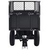 vidaXL Tipping Trailer for Lawn Mower 150 kg Load