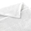 vidaXL Bath Towels 5 pcs Cotton 450 gsm 100x150 cm White