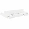 vidaXL Storage Bed Frame White 120 x 200 cm Engineered Wood
