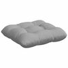 vidaXL Seat Cushions 4 pcs Cloud Grey 45 x 45 x 12 cm Fabric
